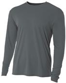 A4 Cooling Performance Adult Long Sleeve Crew