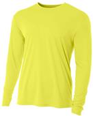 A4 Cooling Performance Adult Long Sleeve Crew