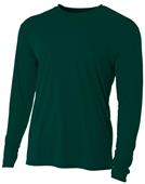 A4 Cooling Performance Adult Long Sleeve Crew