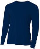 A4 Cooling Performance Adult Long Sleeve Crew