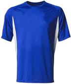 A4 Adult Cooling Performance Color Blocked Crew T-Shirt A4 Adult Cooling Performance Color Blocked Crew T-Shirt