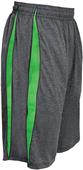 Badger Sport Heathered Polyester Fusion Short Badger Sport Heathered Polyester Fusion Short