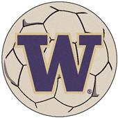 Fan Mats NCAA Univ. of Washington Soccer Ball Mat