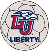 Fan Mats Liberty University Soccer Ball Mat