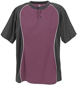Martin Sports Two Button Placket Baseball Jersey