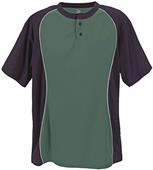 Martin Sports Two Button Placket Baseball Jersey