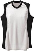 Martin Sports Womens Sleeveless V-Neck Jersey