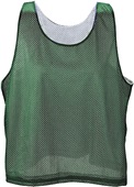 Martin Sports Reversible Lacrosse Womens Jersey Outside: DARK GREEN, Inside: WHITE Primary
