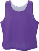 Martin Sports Reversible Lacrosse Womens Jersey Outside: PURPLE, Inside: WHITE Primary