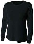 A4 Women's Long Sleeve Performance Crew Shirt NW3002