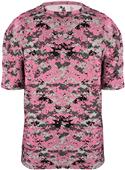 Badger Digital Youth Tee PINK/DIGITAL Primary