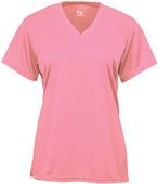 Badger Sport B-Core Ladies'/Girls' SS V-Neck Tee