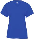 Badger Sport B-Core Ladies'/Girls' SS V-Neck Tee