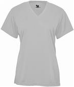 Badger Sport B-Core Ladies'/Girls' SS V-Neck Tee