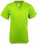 Girls Medium GM (Gold,Red,Lime)  Cooling Short Sleeve V-neck T Shirt