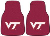 Fan Mats Virginia Tech Carpet Car Mats (set)