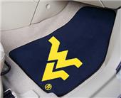 Fan Mats West Virginia Univ Carpet Car Mats (set)