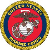 Fan Mats United States Marines 44" Round Area Rug