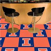 Fan Mats University of Illinois Team Carpet Tiles