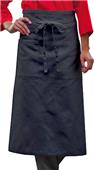 Uncommon Threads Solid Colors Full Bistro Apron 01 - BLACK Primary