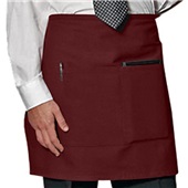 Uncommon Threads Half Waist 2-Section Pocket Apron BURGUNDY Primary