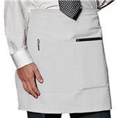 Uncommon Threads Half Waist 2-Section Pocket Apron WHITE Primary