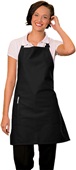 Uncommon Threads 2 Patch Pockets Bib Apron BLACK Primary