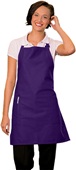 Uncommon Threads 2 Patch Pockets Bib Apron PURPLE Primary