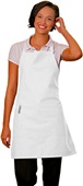 Uncommon Threads 2 Patch Pockets Bib Apron WHITE Primary