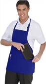 Uncommon Threads Adjustable 3-Pocket Bib Apron 20 - ROYAL Primary