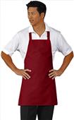 Uncommon Threads Adjustable Bib Apron (No pockets) BURGUNDY Primary