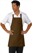 Uncommon Threads Adjustable Bib Apron (No pockets) BROWN Primary