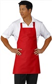Uncommon Threads Adjustable Bib Apron (No pockets) RED Primary