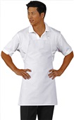 Uncommon Threads Adjustable Bib Apron (No pockets) WHITE Primary