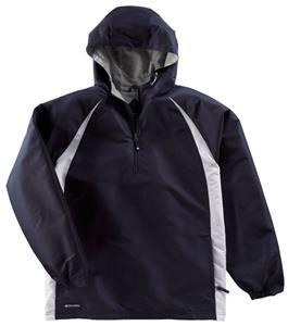 Holloway Hurricane Micro Cord Pullover Zip Jacket Basketball Equipment And Gear