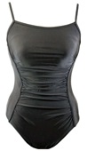 Adoretex Female Solid Shirred Back Swimsuit (FN011)