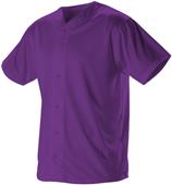 Alleson Full 6-Button Lightweight Baseball Jersey