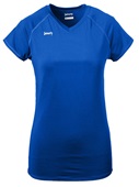 Womens Spike Short Sleeve Volleyball Jersey ROYAL Primary