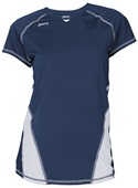 Womens Glide Spandex Volleyball Jersey NAVY (410) Primary