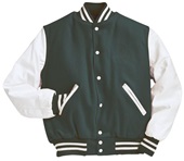 Holloway Varsity Jacket 224183 MYRTLE/WHITE Primary