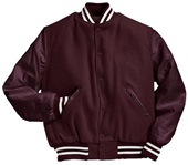 Holloway Varsity Jacket 224183 MAROON/MAROON/WHITE Primary