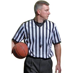 Champro Basketball Referee Officials Dri-Gear Black White Jersey Shirt XS-3XL 
