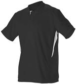 Mens Wicking Rib Knit Collar Polo Shirts - CO Mens Wicking Rib Knit Collar Polo Shirts - CO