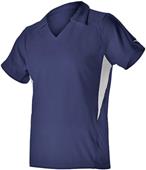 Womens Wicking V-Neck Gameday Polo Shirts CO Womens Wicking V-Neck Gameday Polo Shirts CO