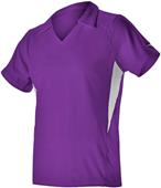 Alleson Womens Gameday Polo Shirts - Closeout Alleson Womens Gameday Polo Shirts - Closeout