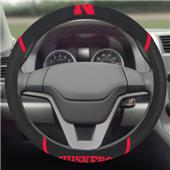 Fan Mats University Nebraska Steering Wheel Covers