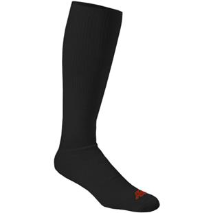 Pear Sox Elite Baseball Knee High Stirrup Socks (E, 5in) Black, Red, White