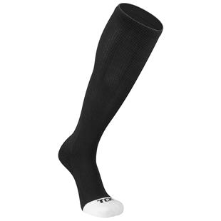 Pear Sox Elite Baseball Knee High Stirrup Socks (E, 5in) Black, Red, White