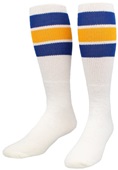 TCK Retro Tube Socks 3 Stripes Over the Calf TCSP1