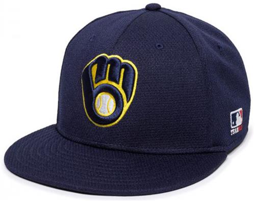 OC Sports MLB Milwaukee Brewers Mesh Home Cap MLB-400 | Epic Sports